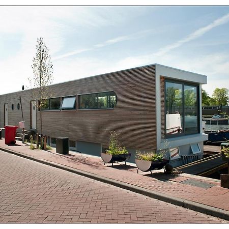 Private Guesthouse Bnb The Waterhouse Houseboat Ámsterdam Exterior foto